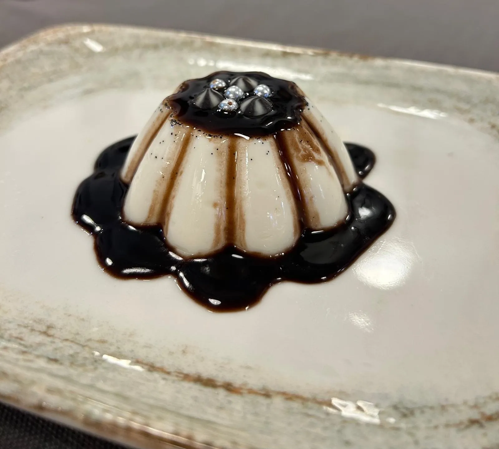 Çikolatalı Panna cotta