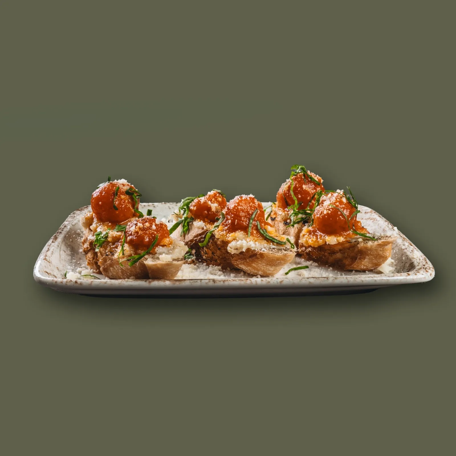 Sarımsaklı Bruschette